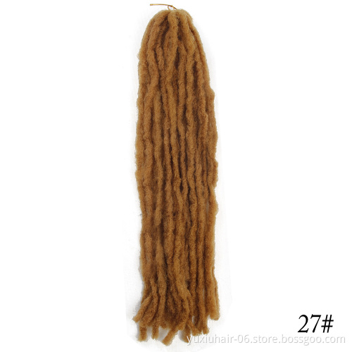 18inch Dreadlocks Braids Synthetic Hair Braiding Hair Extensions Twist Braids Darling Soft Dread 100g/lot